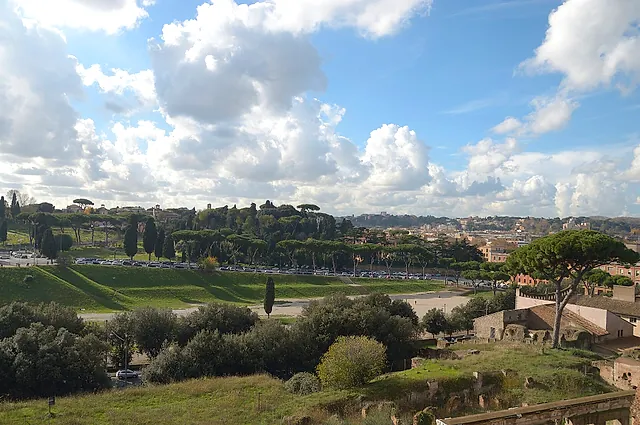 The Circus Maximus seen from the Palatine Hill